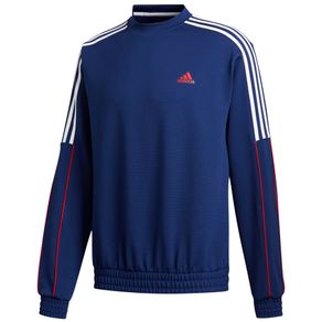 adidas Men\'s USA Pullover 2125450-Dark Blue  Size sm, dark blue