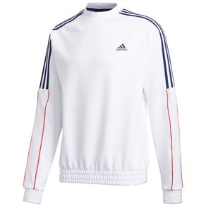 adidas Men\'s USA Pullover 2125719-White  Size md, white