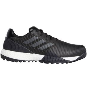 adidas Men\'s CodeChaos Sport Spikeless Golf Shoes 212 Size 7208-Black/Dark Solid Gray/Blue  Size 7 M, black/dark solid gray/blue