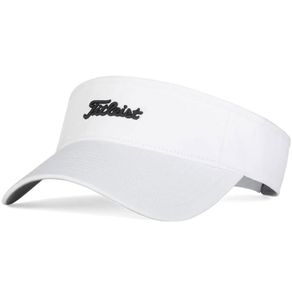 Titleist Nantucket Visor 2128102-White/Black  Size one size fits most, white/black