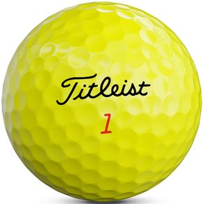 Titleist TruFeel Golf Balls 2132820-Yellow Dozen, yellow