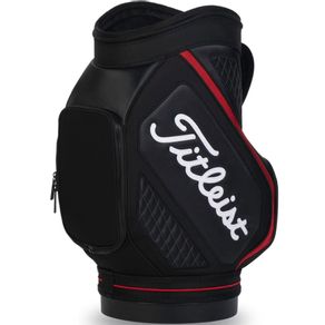 Titleist Den Caddy 2133695-Black/Black/Red, black/black/red