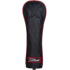 Titleist Leather  Size hybrid Headcover 2133703-Jet Black  Size hybrid, jet black