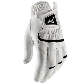 Mizuno Men\'s Elite Glove 2134800-White/Black  Size cadet md/lg, white/black