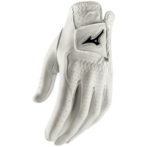 Mizuno Men\'s Tour Glove 2134865-White/Black  Size md Left, white/black
