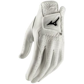 Mizuno Men\'s Tour Glove 2134873-White/Black  Size cadet lg Left, white/black