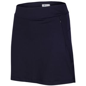 Greg Norman Women\'s Flounce Pull On Stretch Skort 2137048-Navy  Size xl, navy