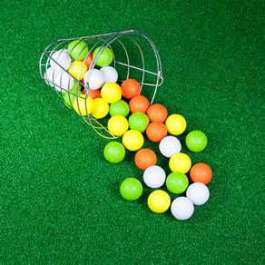 JEF World Of Golf Range Bucket with Foam Practice Balls 2137702-Multi  Size 42 PK, multi