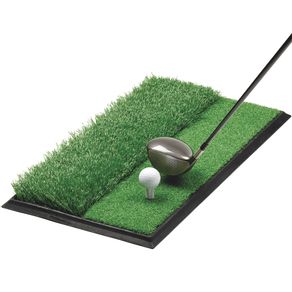 Jef World Of Golf Fairway and Rough Practice Mat 2137703-Green  Size 1\'x2\', green