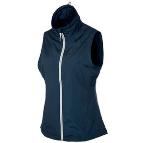 Sunice Women\'s Keira Full-Zip Wind Vest 2138341-Midnight  Size lg, midnight