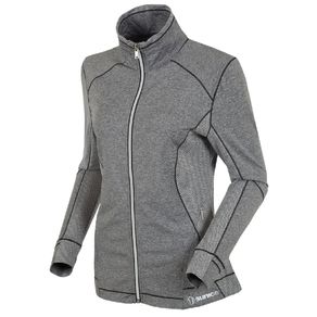 Sunice Women\'s Elena Lightweight Stretch Jacket 2138423-Charcoal/Melange  Size md, charcoal/melange