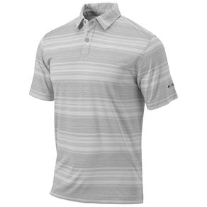 Columbia Men\'s Omni-Wick Slide Polo 2138961-Cool Gray  Size sm, cool gray