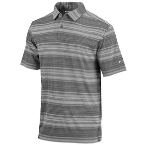 Columbia Men\'s Omni-Wick Slide Polo 2138977-Forged Iron  Size sm, forged iron