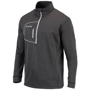 Columbia Men\'s Explorer Half Zip Pullover 2139034-Forged Iron  Size sm, forged iron