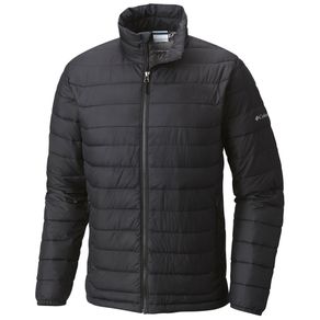 Columbia Men\'s Powder Lite Full Zip Jacket 2139114-Black  Size xl, black