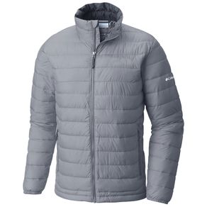 Columbia Men\'s Powder Lite Full Zip Jacket 2139119-Cool Gray  Size lg, cool gray