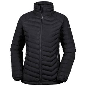 Columbia Women\'s Powder Lite Full Zip Jacket 2139278-Black  Size xs, black