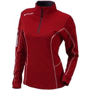 Columbia Women\'s Shotgun 1/4 Zip Pullover 2139372-Intense Red  Size 3xl, intense red