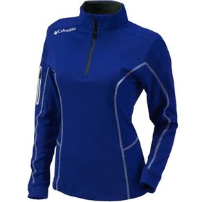 Columbia Women\'s Shotgun 1/4 Zip Pullover 2139376-Azul  Size 3xl, azul