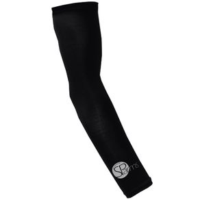 SParms Men\'s Sun Protection Arm Sleeves - Pair 2139850-Black  Size xs, black