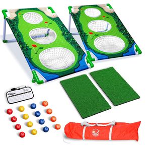 GoSports BattleChip Backyard Golf Cornhole Game 2141810-