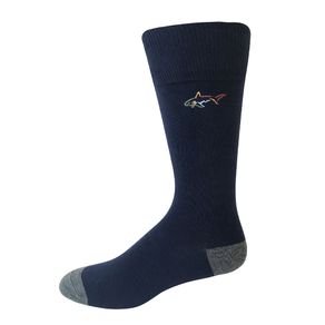 Greg Norman Men\'s Dress Socks 2145555-Navy/Light Gray  Size 7-12, navy/light gray