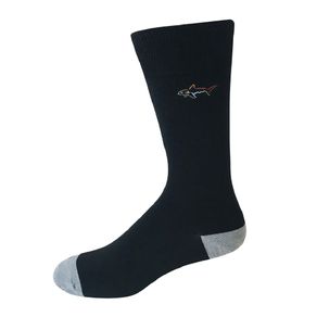 Greg Norman Men\'s Dress Socks 2145556-Black/Light Gray  Size 7-12, black/light gray
