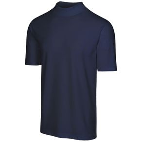 Greg Norman Men\'s ML75 Mesh Solid Mock Neck 2145889-Navy  Size xl, navy