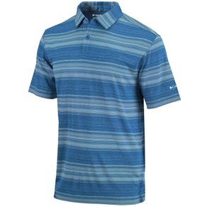 Columbia Men\'s Omni-Wick Slide Polo 2150533-Hyper Blue  Size sm, hyper blue