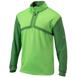 Columbia Men\'s Omni Wick Arrow Pullover 2150543-Green Mamba  Size sm, green mamba