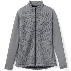 FootJoy Women\'s Quilted Vest Hybrid Jacket 2150785-Charcoal/Gray  Size md, charcoal/gray