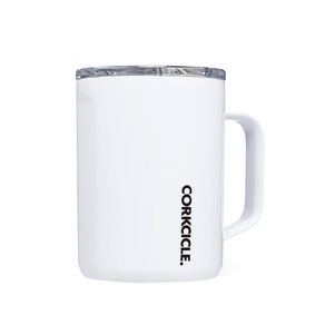 Corkcicle Coffee Mug  Size 16 oz. 2151854-Gloss White  Size 16 oz, gloss white
