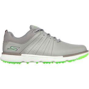 Skechers Men\'s GO GOLF Elite Tour SL Spikeless Golf Shoes 2151962-Gray/Lime  Size 12.5 M, gray/lime