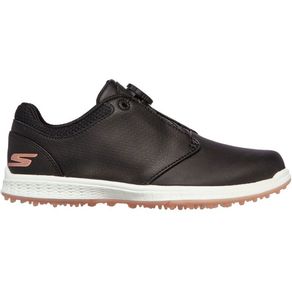 Skechers Women\'s GO GOLF Elite V.3 Twist Spikeless Golf Shoes 2152073-Black  Size 9 M, black