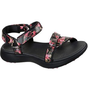 Skechers Women\'s 600 Sandal Garden Spikeless Golf Sandals 2152164-Black/Multi  Size 11 M, black/multi