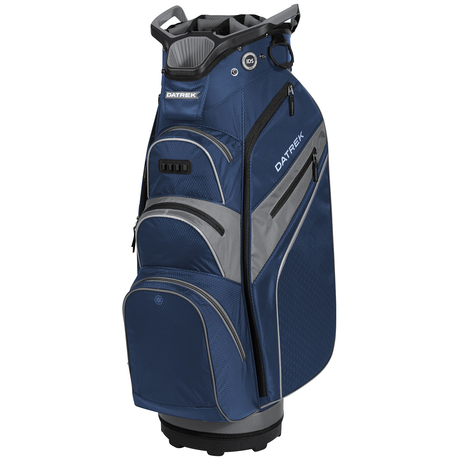 Datrek Lite Rider Pro Cart Bag, Charcoal/Lime/Black