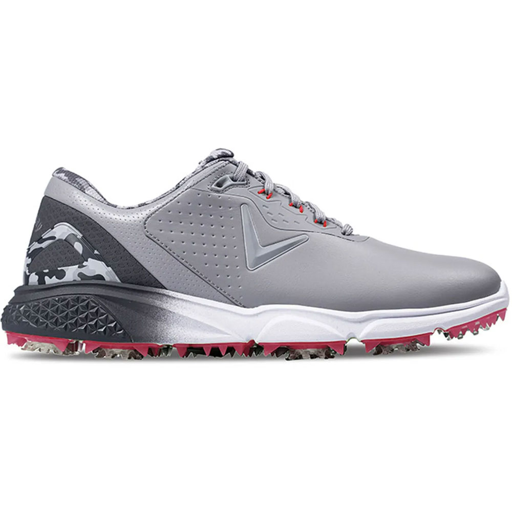 Callaway Men\'s Coronado V2 Golf Shoes  Size 13 WIDE, White/Blue/Red