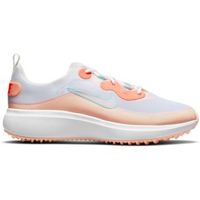 Nike Women\'s Ace Summerlite Spikeless Golf Shoes 2155514-White/Light Dew/Sail/Bright Mango/Crimson Tint  Size 9 M, white/light dew/sail/bright mango/c