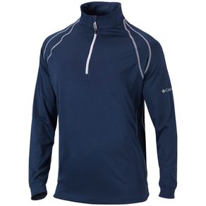 Columbia Men\'s Omni-Heat Range Session 1/4 Zip Pullover 2156253-Collegiate Navy  Size xl, collegiate navy