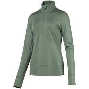 Puma Women\'s 1/4 Zip Popover 2156752-Laurel Wreath  Size xl, laurel wreath