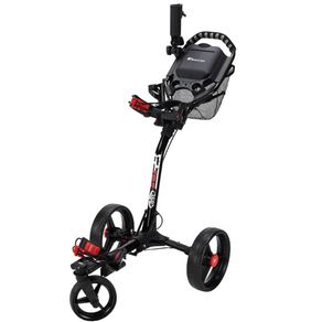 Jef World Of Golf EZ Fold 360 Push Cart 2158832-Black, black