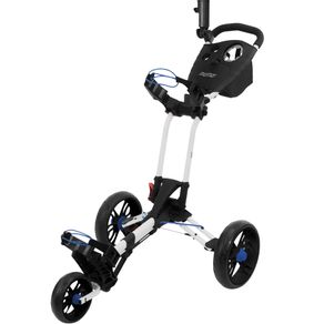 Bag Boy Spartan XL Push Cart 2158901-White/Cobalt, white/cobalt
