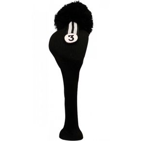 IZZO Vintage Fairway Headcover 2158947-Black, black