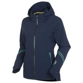 Sunice Women\'s Waterproof Robin Zephal Z-Tech Hooded Full-Zip Jacket 2158992-Midnight/Ocean Blue  Size 2xl, midnight/ocean blue
