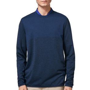 Oakley Men\'s Contender Crewneck Pullover 2160368-Poseidon Dark Heather  Size lg, poseidon dark heather