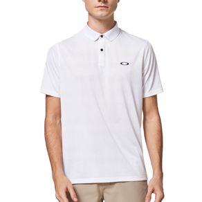 Oakley Men\'s Contender Stripe Polo 2160603-White  Size 2xl, white