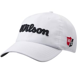 Wilson Junior\'s Pro Tour Hat 2160730-White  Size one size fits all, white