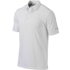 Columbia Juniors Youth Drive Polo 2161483-White  Size md, white