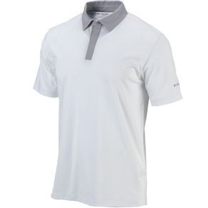 Columbia Men\'s Omni-Wick Hybrid Polo 2161515-White  Size 2xl, white