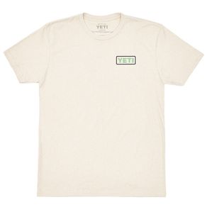 YETI Men\'s Spey Cast T-Shirt 2161828-Cream  Size sm, cream